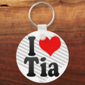 Ik hou van Tia Sleutelhanger (Voorkant)