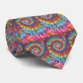 Ik hou van Tie Dye Stropdas (Opgerold)