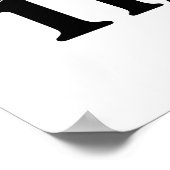 Ik hou van Tiffany Poster (Hoek)