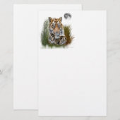 Ik hou van Tigers Briefpapier (Voorkant / Achterkant)