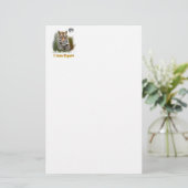 Ik hou van Tigers Briefpapier (Staand voorkant)