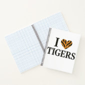 Ik hou van Tigers Notitieboek (Binnen)
