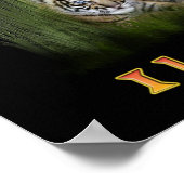 Ik hou van Tigers Poster (Hoek)