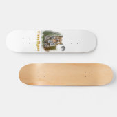 Ik hou van Tigers Skateboard (Horizontaal)