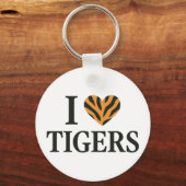 Ik hou van Tigers Sleutelhanger (Achterkant)