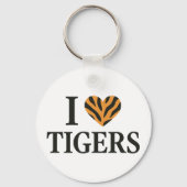 Ik hou van Tigers Sleutelhanger (Achterkant)
