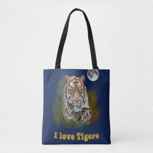 Ik hou van Tigers Tote Bag