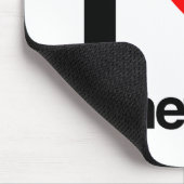 ik hou van tijdschema ' s muismat (Hoek)