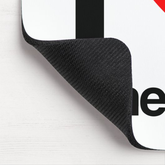 ik hou van tijdschema ' s muismat (Hoek)