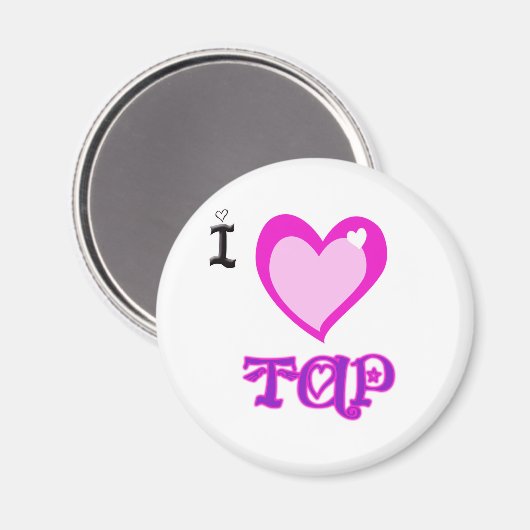 IK HOU VAN Tik Magneet (Voorkant / Achterkant)