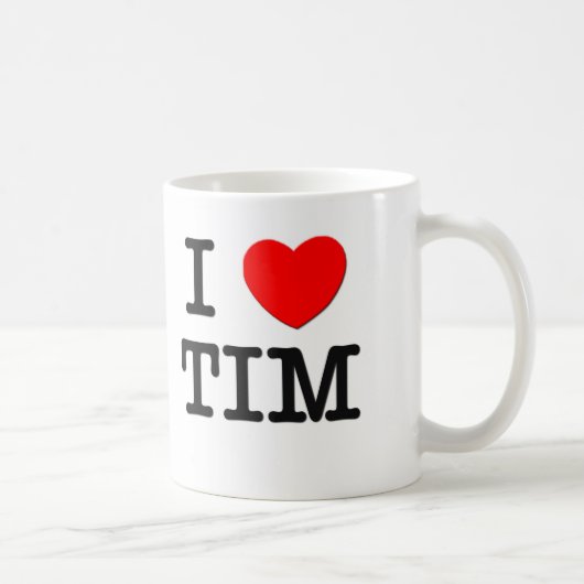 Ik hou van Tim Koffiemok (Rechts)