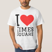 Ik hou van Times Square T-shirt (Voorkant)