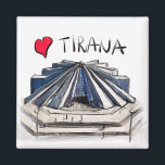 Ik hou van Tirana Magneet<br><div class="desc">Ik hou van Tirana</div>