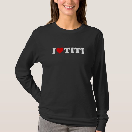 Ik hou van Titi Sweatshirt (Voorkant)