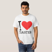 Ik hou van toaster t-shirt (Voorkant volledig)