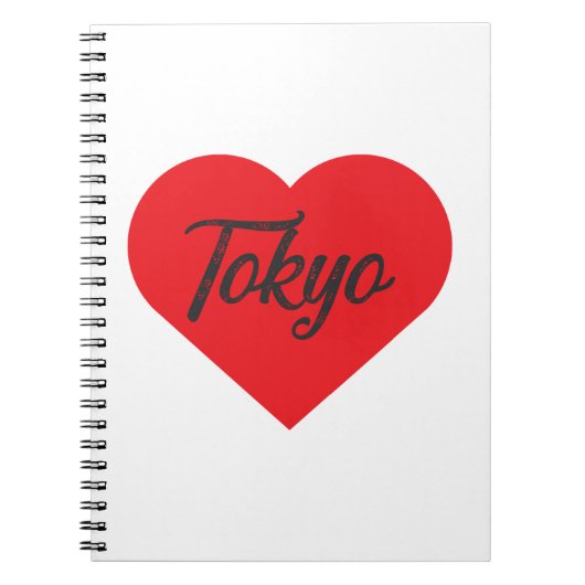 Ik hou van Tokio - Japan Notitieboek (Voorkant)