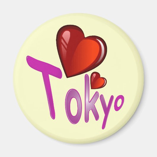Ik hou van Tokio! Magneet (Voorkant)