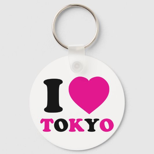 Ik hou van Tokio Sleutelhanger (Voorkant)