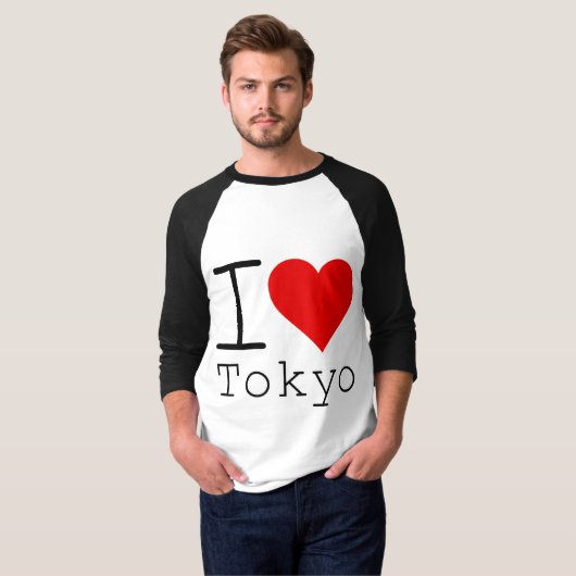 Ik hou van Tokio T-shirt (Voorkant volledig)