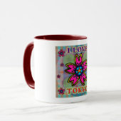 "Ik hou van TOKYO" Flowers Cup Mok (Voorkant links)