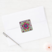 "Ik hou van TOKYO" Flowers Kanji Sticker (Envelop)