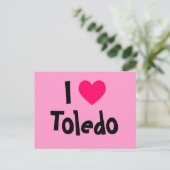 Ik hou van Toledo Briefkaart (Staand voorkant)
