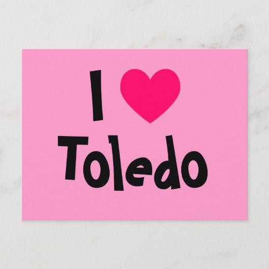 Ik hou van Toledo Briefkaart (Voorkant)