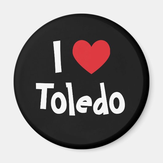 Ik hou van Toledo Magneet (Voorkant)