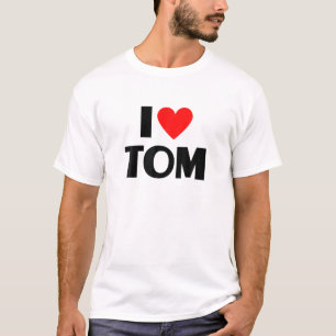 Ik hou van Tom - ik hoor Tom T-shirt