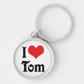 Ik hou van Tom Sleutelhanger (Voorkant)