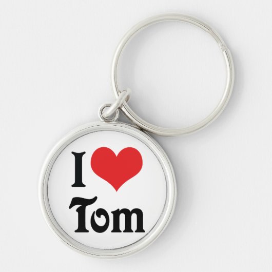 Ik hou van Tom Sleutelhanger (Voorkant)