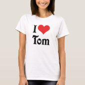 Ik hou van Tom T-shirt (Voorkant)