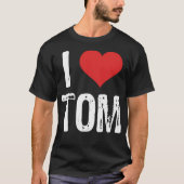 Ik hou van Tom T-shirt (Voorkant)