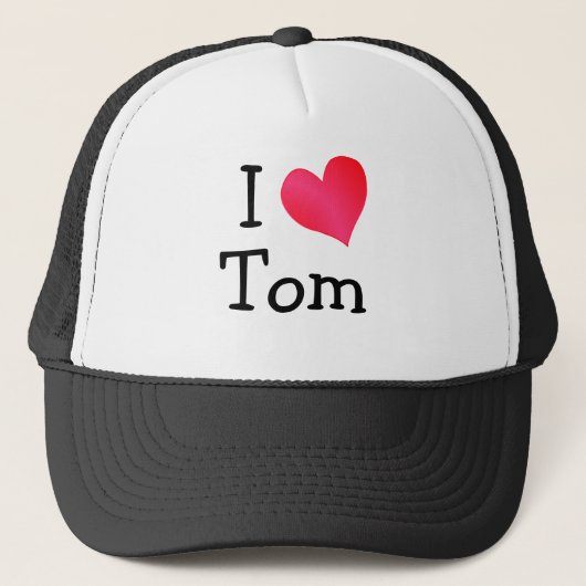 Ik hou van Tom Trucker Pet (Voorkant)
