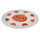 Ik hou van tomaten snijplank (Hoek)