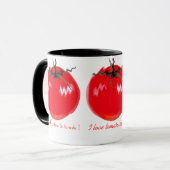 Ik hou van tomatensoep! mok (Voorkant links)