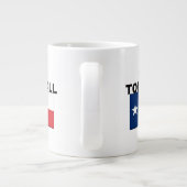 Ik hou van Tomball, TX Grote Koffiekop (Achterkant)