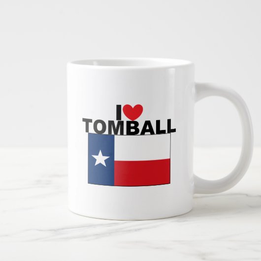 Ik hou van Tomball, TX Grote Koffiekop (Rechts)