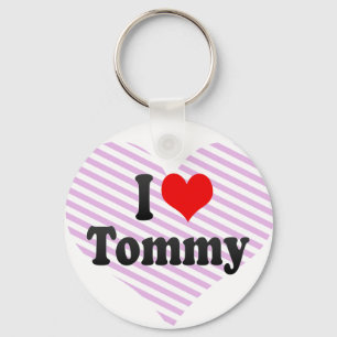 Ik hou van Tommy Sleutelhanger