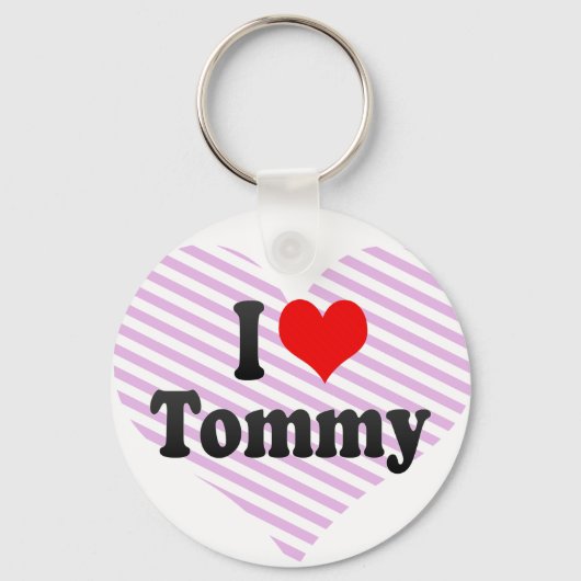 Ik hou van Tommy Sleutelhanger (Voorkant)