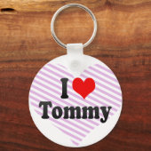 Ik hou van Tommy Sleutelhanger (Voorkant)