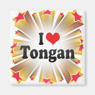 Ik hou van Tongan Magneet