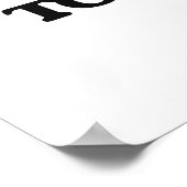 Ik hou van Toppings Poster (Hoek)