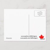 Ik hou van Toronto Briefkaart (Achterkant)