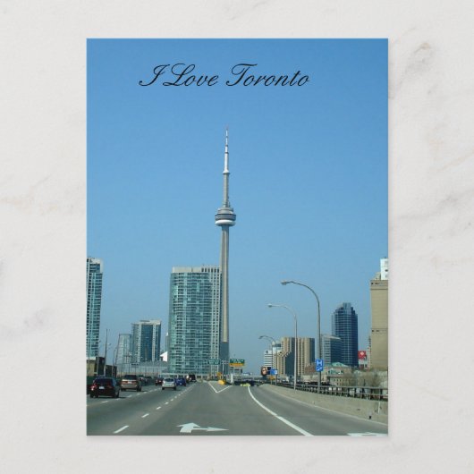 Ik hou van Toronto Briefkaart (Voorkant)