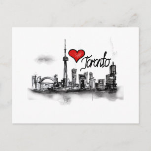 Ik hou van Toronto Briefkaart