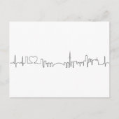 Ik hou van Toronto in een uitzonderlijke ecg stijl Briefkaart (Voorkant)