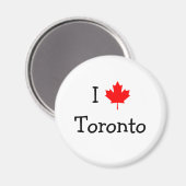 Ik hou van Toronto Magneet (Voorkant / Achterkant)