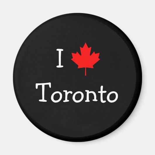 Ik hou van Toronto Magneet (Voorkant)