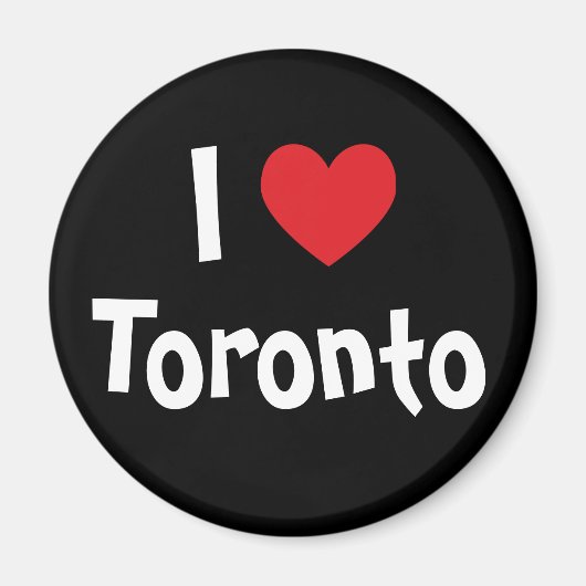 Ik hou van Toronto Magneet (Voorkant)